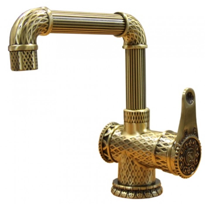 Zorg A 419U-BR смеситель для умывальника Смеситель для кухни Zorg 231 х 138 мм  - Вид №1