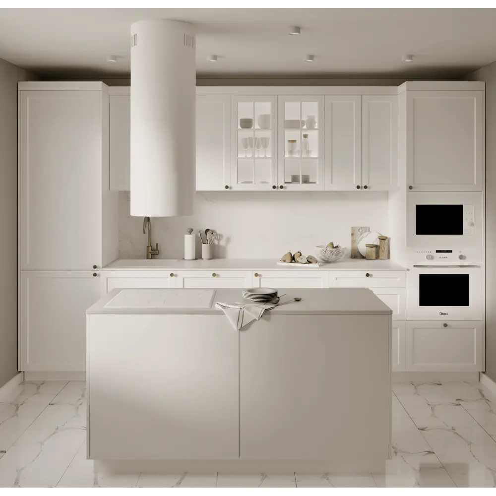 Мебельная ручка-кнопка KONSENSA Аян 28 мм матовая золотая STLM-2084081 - Вид №5