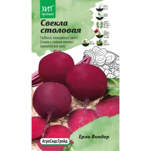 Семена овощей АСТ свекла Ерли Вондер 89405162 STLM-2042945