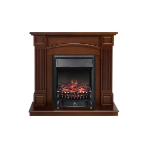 Каминокомплект Royal Flame Boston с очагом Fobos FX BL 1.5 кВт цвет темное дерево