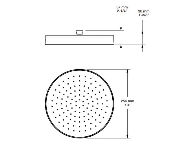 Встраиваемый термостатический набор для ванны с ручным душем BARIL PRO-3353-47 ARCH-00079036 - Вид №4