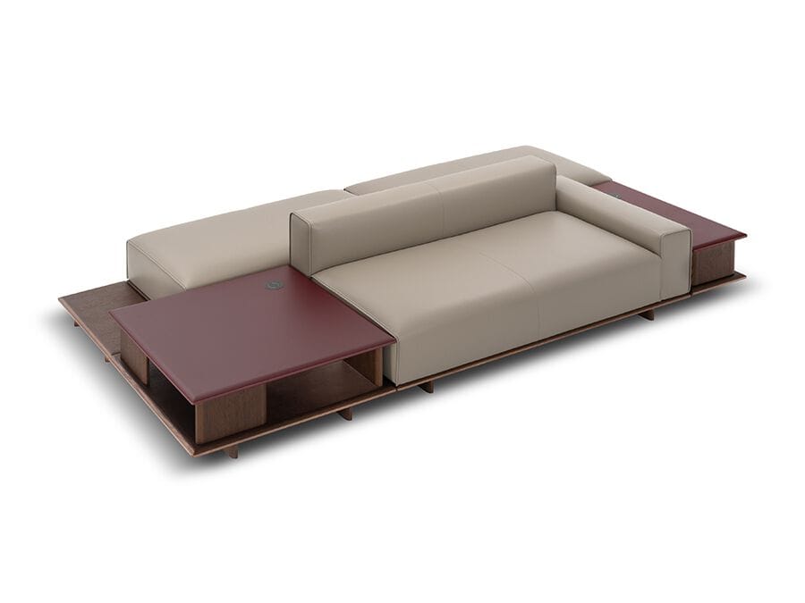 Кожаный диван HC28 maison Salver ARCH-00080925 - Вид №1