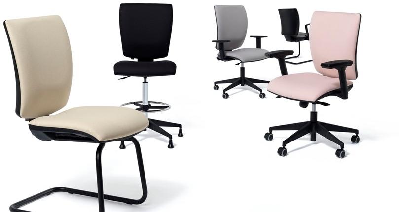 Diemme Кресло для офиса из ткани с подлокотниками Five sun-id-1421966 - Вид №2