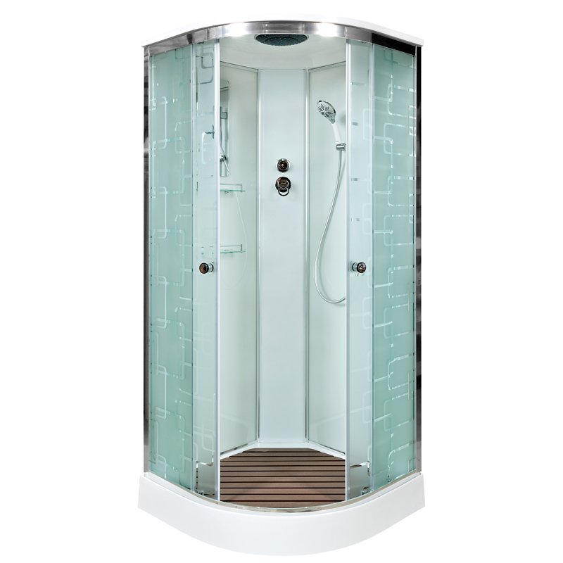 ЕМ4512 L LED Душевая кабина DETO Серия EM ЕМ1510 стандартная