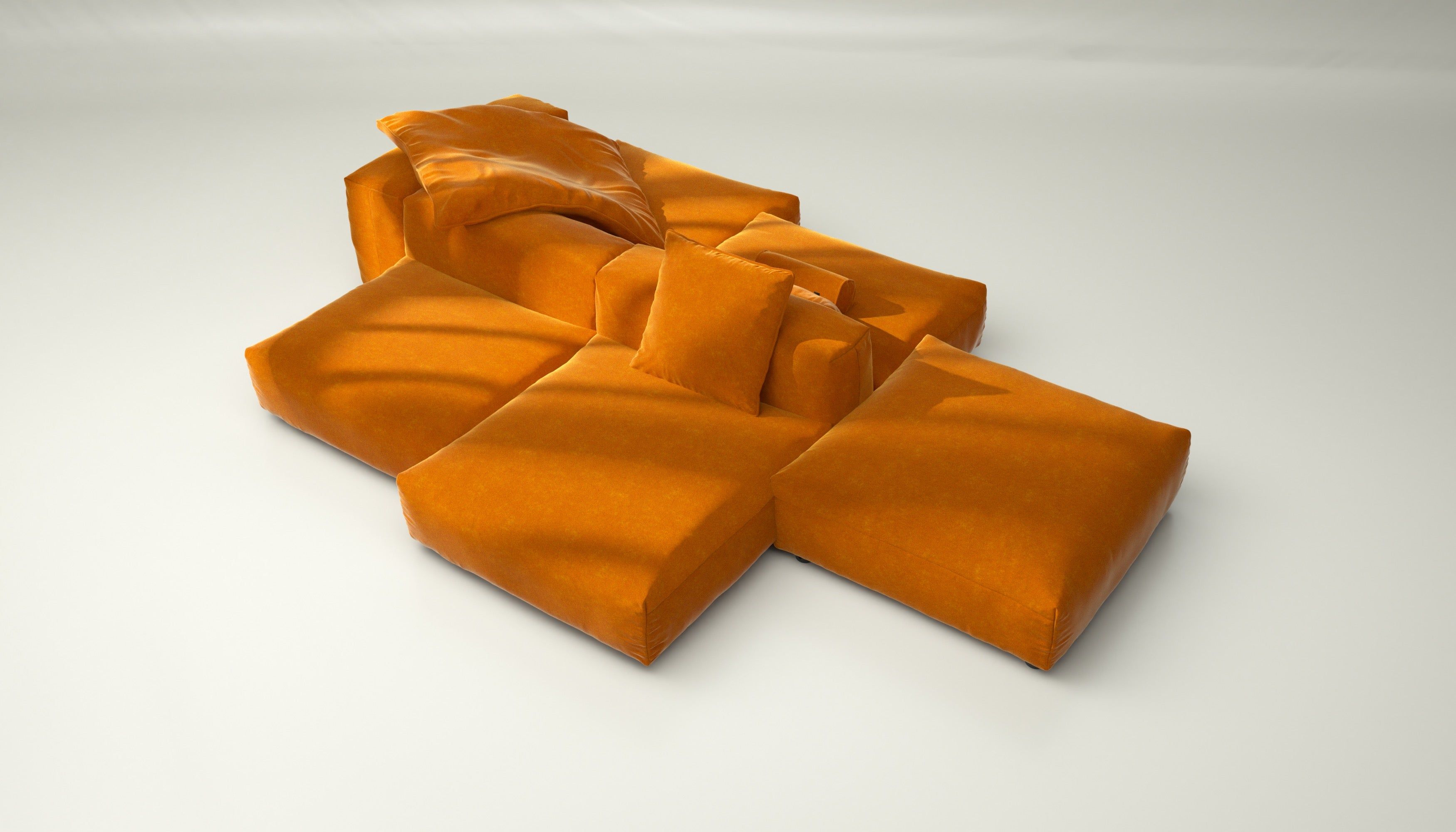 Двухсторонний модульный диван vetsak Suave ARCH-00024041 - Вид №18