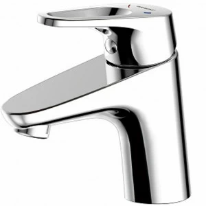 Смеситель для ванной комнаты на раковину низкий DROP-D F148162C bravat