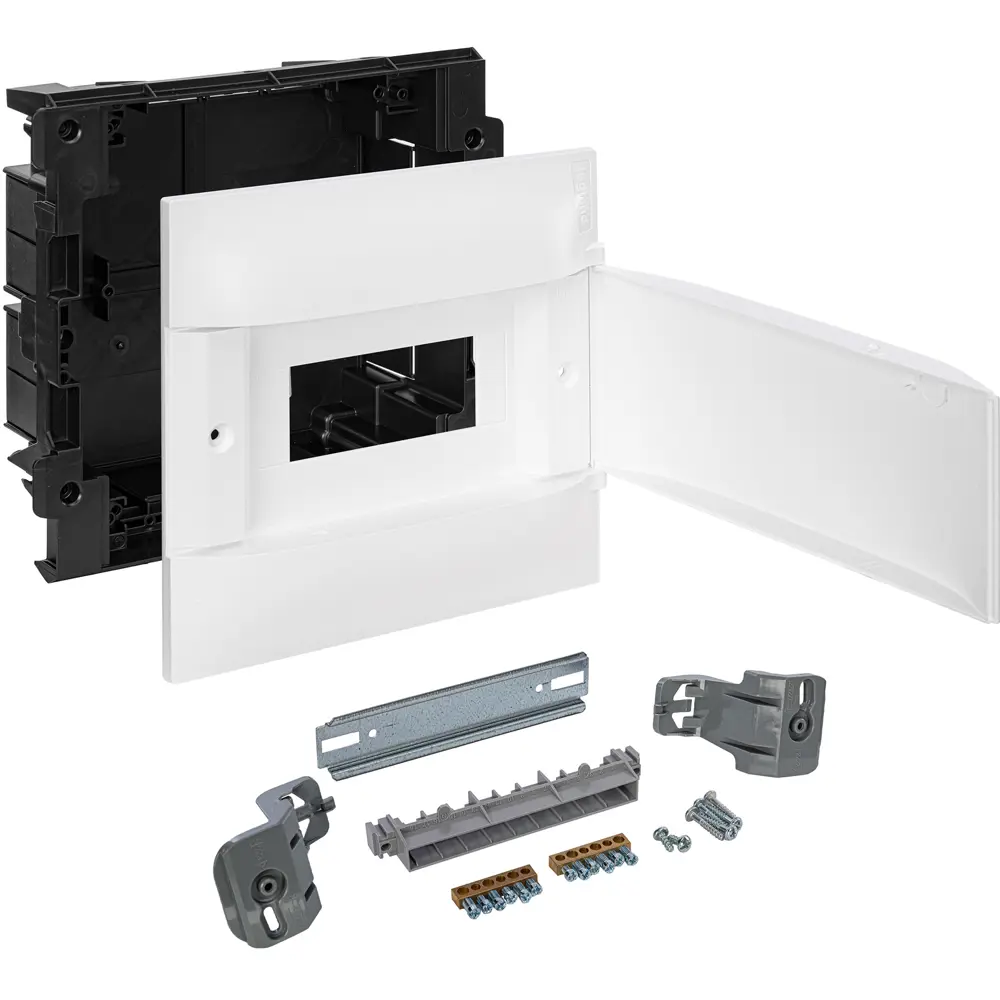 Щит распределительный встраиваемый Legrand Practibox S 8 модулей IP40 пластик цвет белый STLM-2075449 - Вид №3