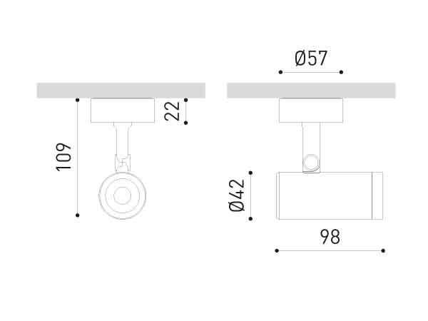 Алюминиевый светодиодный прожектор Arkoslight Coco Surface ARCH-00046845 - Вид №5