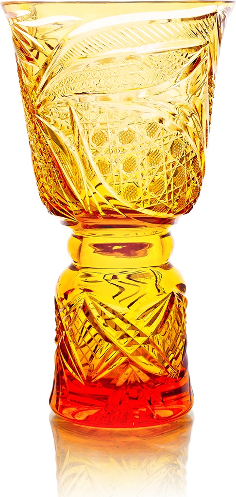 10633415 Гусевской Хрустальный Завод им. Мальцова Ваза для цветов "Звон" Хрусталь 