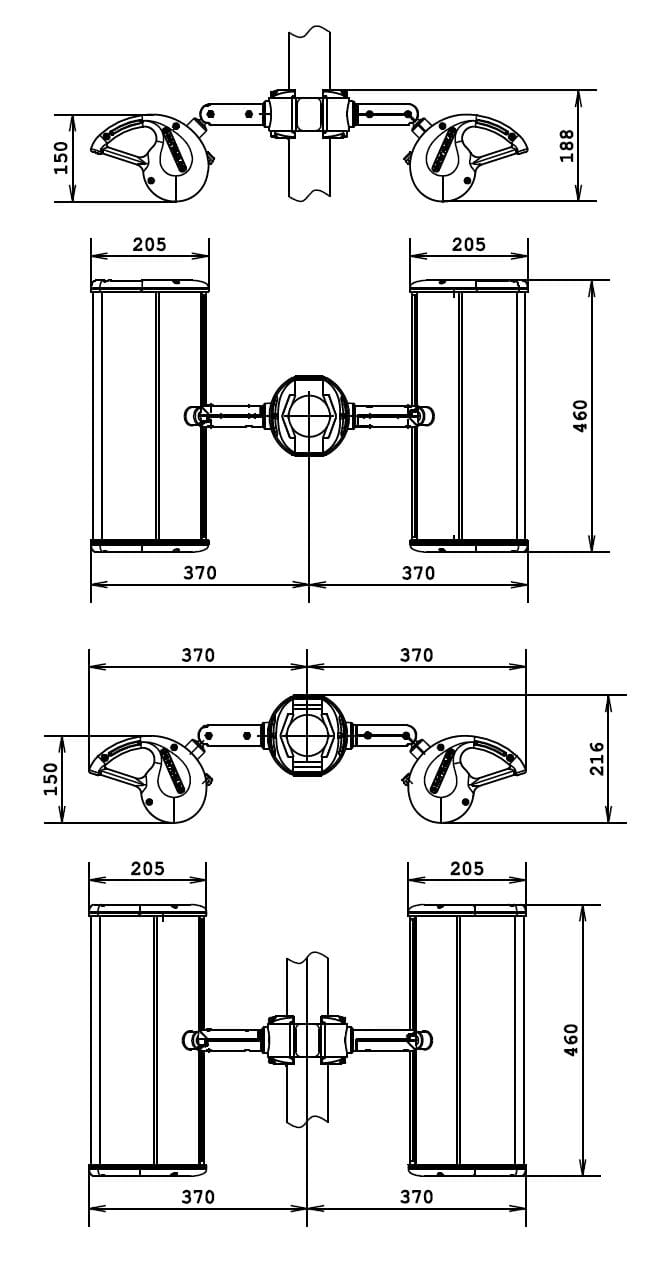 Нагревательная лампа с навесом Phormalab Aura ARCH-00096783 - Вид №2