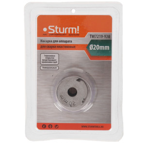 Насадка для аппарата сварки пластиковых труб Sturm! TW7219-920 [, насадки - 20 мм] 5309882