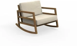 Talenti Садовое кресло-качалка с подлокотниками Alabama iroko