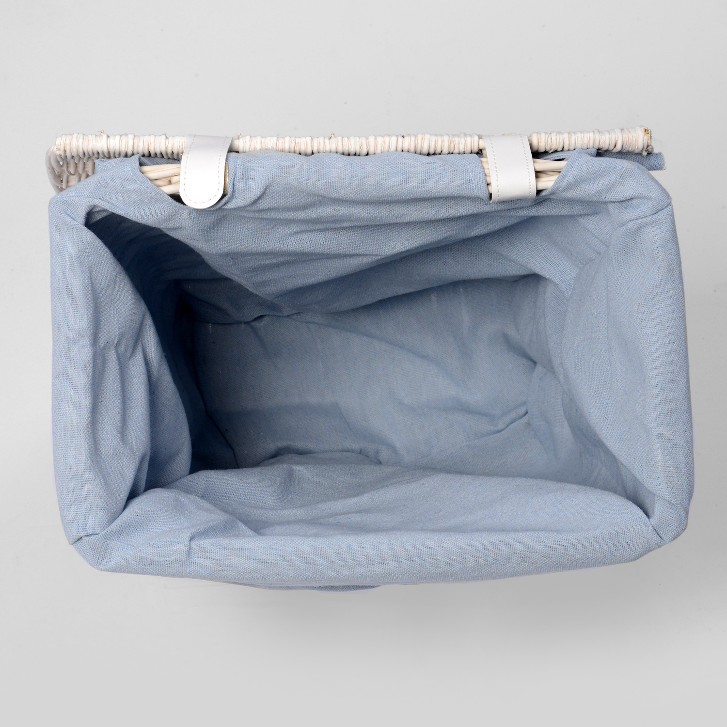 WB-450-M Lippe Плетеная корзина для белья с крышкой WasserKRAFT  - Вид №3