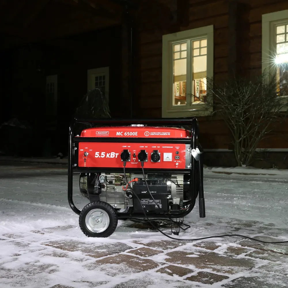 Генератор бензиновый Maxcut MC 6500 5 кВт STLM-2056167 - Вид №4