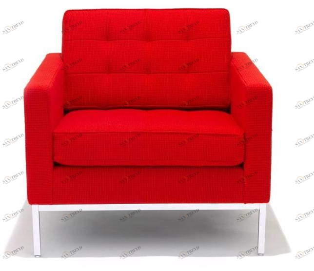 KNOLL Стеганое кресло с подлокотниками Florence knoll lounge sun-id-1496769