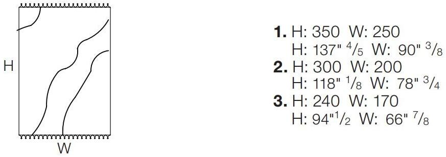 Bodema Прямоугольный шерстяной коврик ручной работы Water sun-id-1505322 - Вид №8