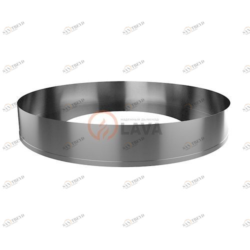 Заглушка LAVA 150/220, нерж. 304 (0,8) 3350