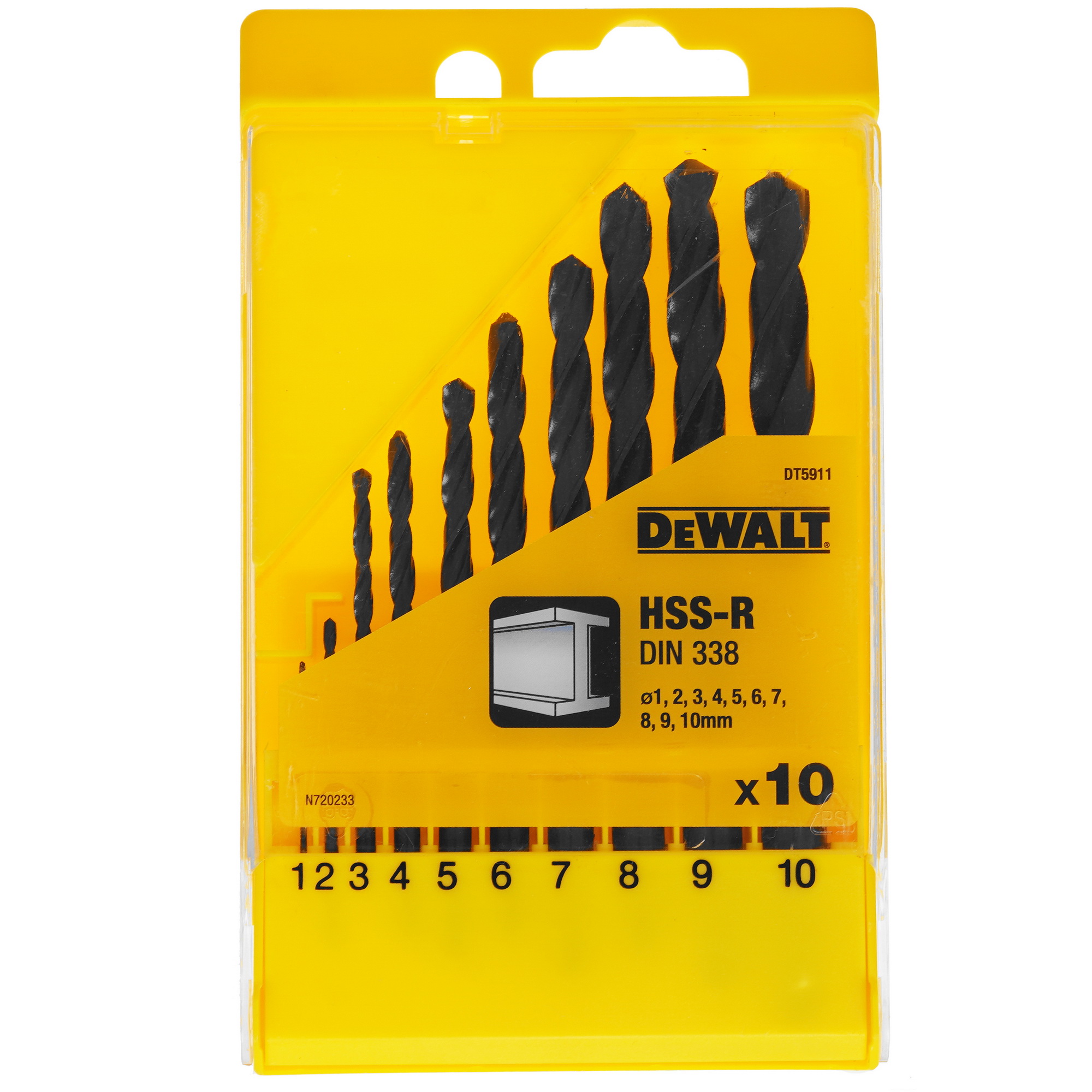 Набор сверл DeWALT DT5911-QZ 1291083 STDN-0127268 - Вид №2