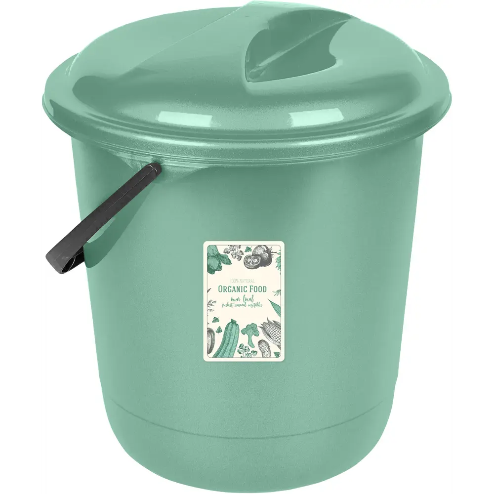 Ведро 12 л Organic Food с крышкой Santreyd STLM-2047511