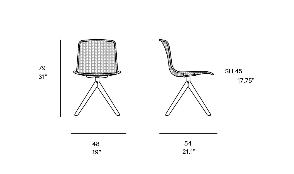 Садовый стул на веревочном насесте EXPORMIM Lapala ARCH-00036382 - Вид №4