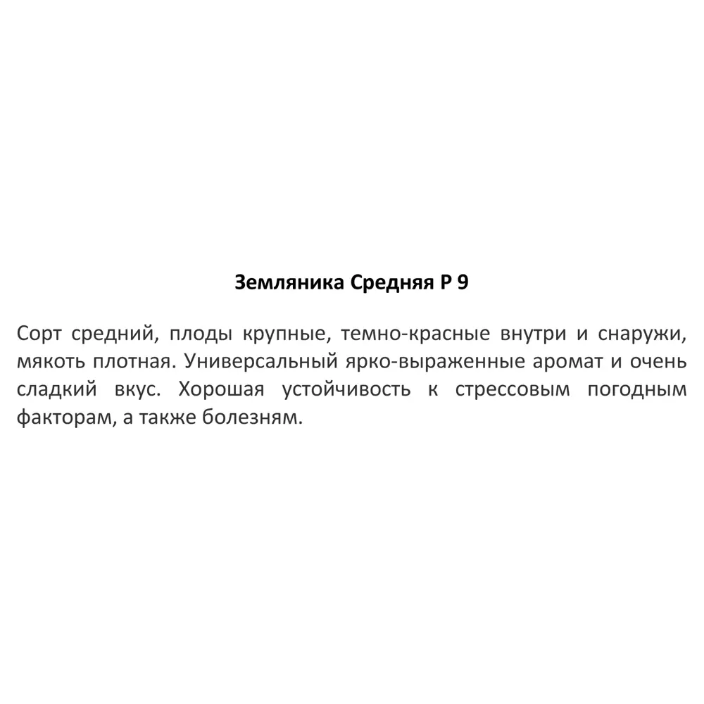 Земляника средняя ø9 h20 см 83248467 STLM-2049789 Santreyd  - Вид №2