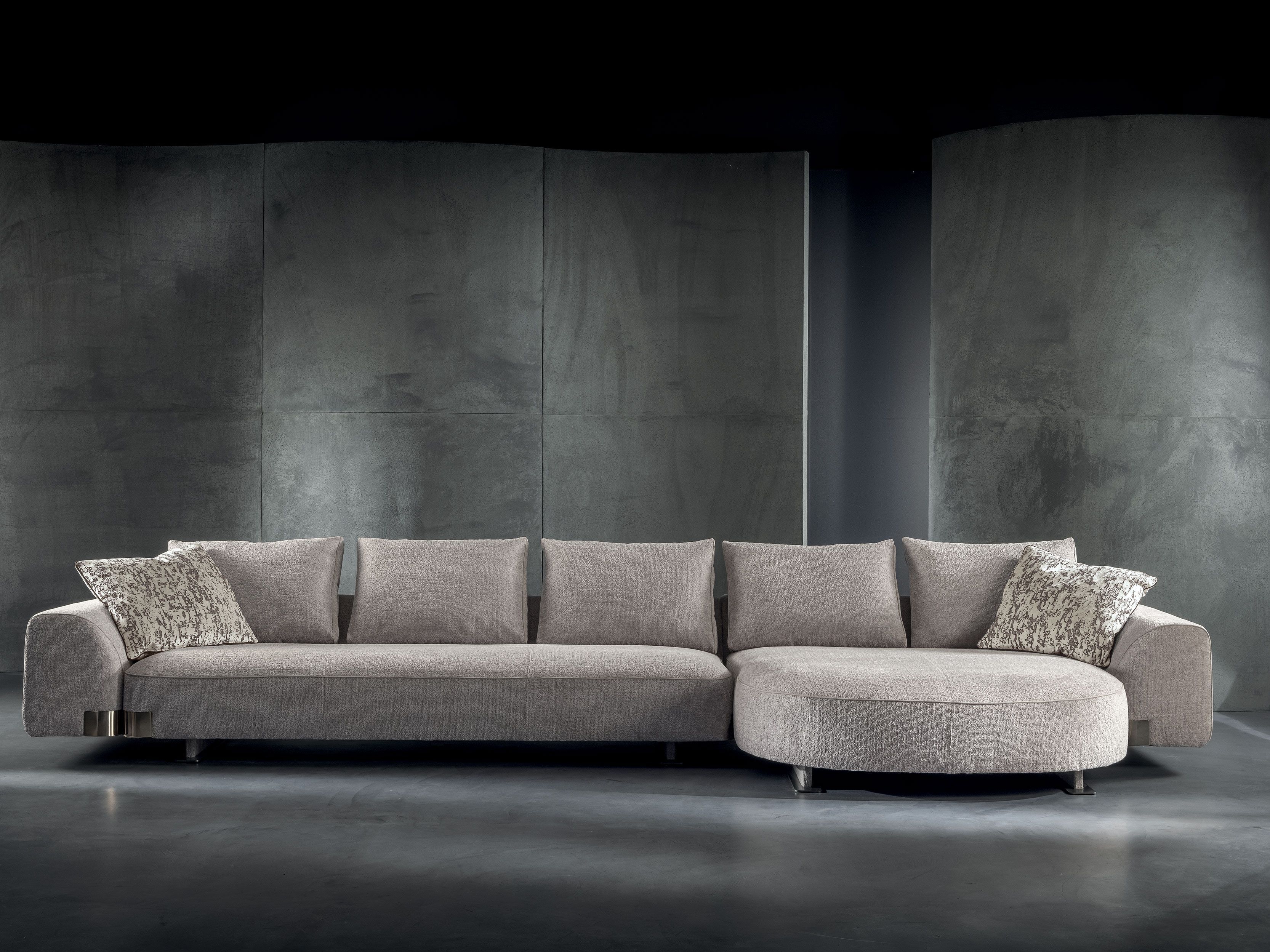 Секционный диван из ткани Longhi Blooming ARCH-00123580 - Вид №2