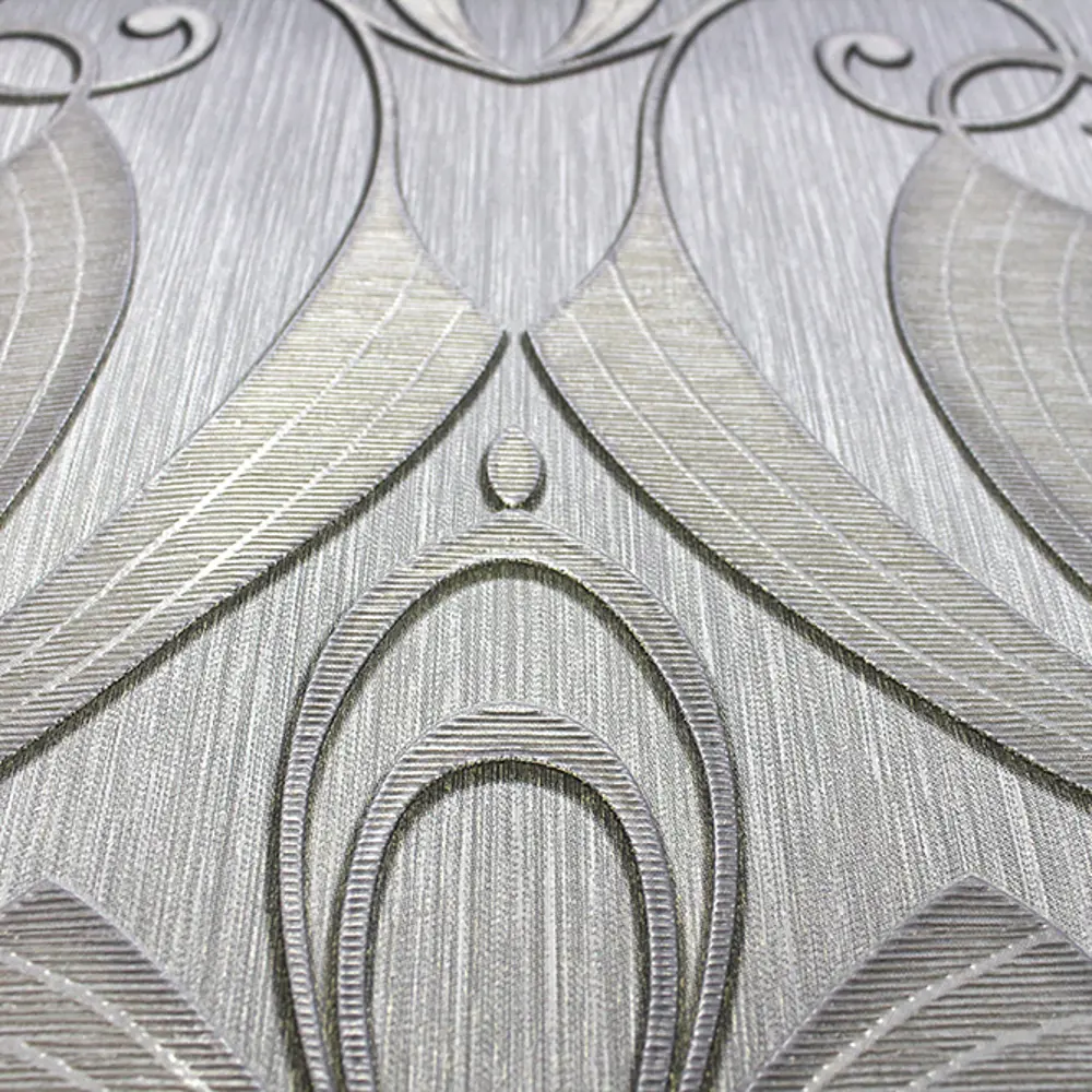 Обои флизелиновые Erismann Elegance серые 1.06 м 3633-6 STLM-2161343 - Вид №1