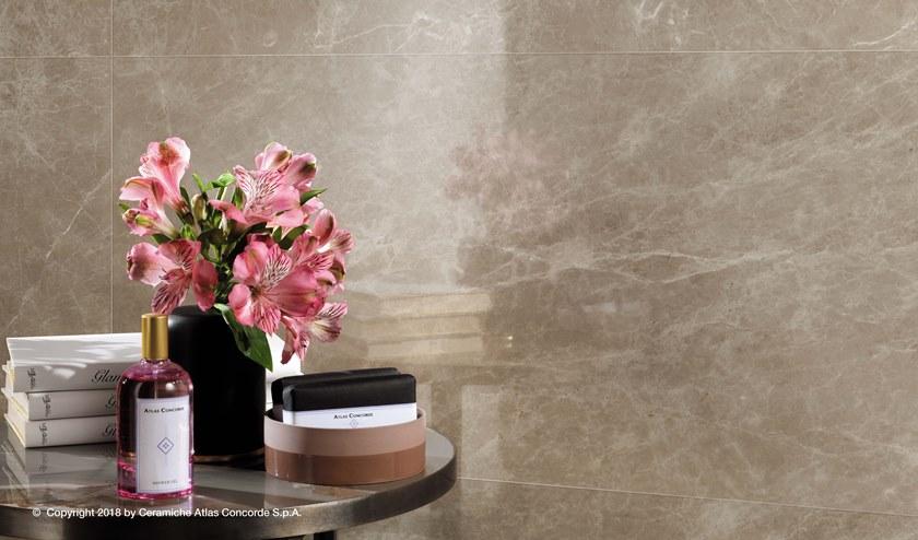 Atlas Concorde Белая плитка для стен с эффектом мрамора Marvel edge sun-id-1389286 - Вид №5