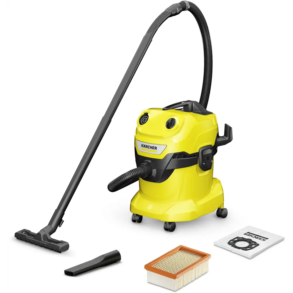 Строительный пылесос Karcher WD4 для влажной и сухой уборки 89405755 STLM-1565264 - Вид №4