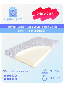 91178784 Матрас Zenon Henson Cotton 210x205 см беспружинный STLM-0511312 SLEEP A LOT
