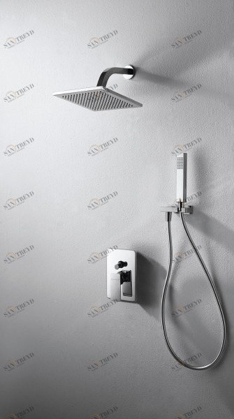 Встраиваемый смеситель с душевым набором PHILLIS F856101C-A-ENG bravat