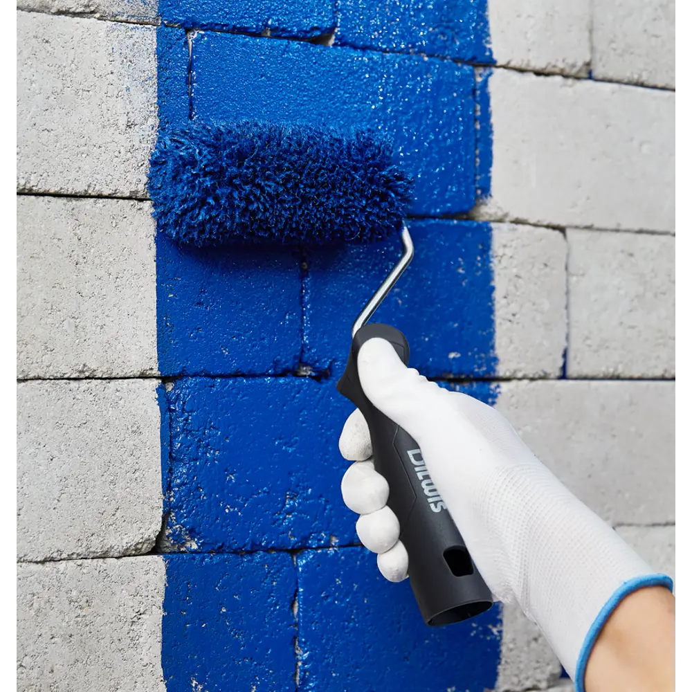 Мини-валик сменный для алкидных красок 110 мм Dilwis ворс 18 мм полиэстер под бюгель 6 мм 2 шт STLM-2183112 - Вид №4