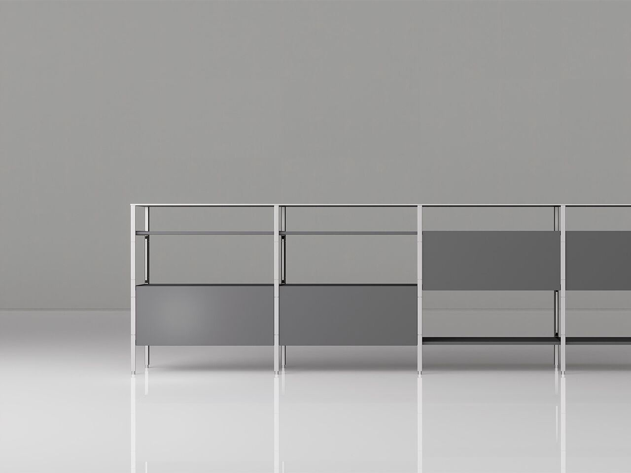 Подгонянная модульная полка MaxForm CSTM004 ARCH-00093380 - Вид №2