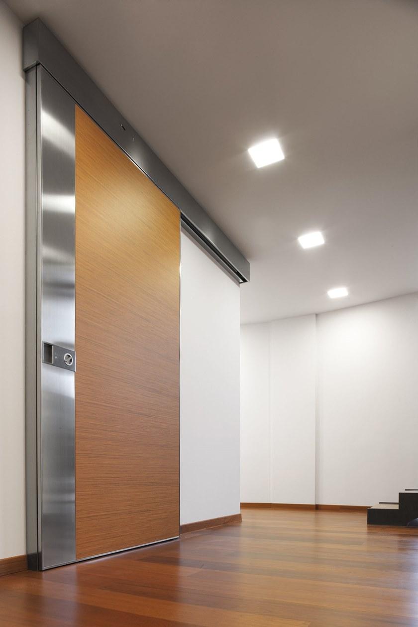 OIKOS VENEZIA Бронированная раздвижная деревянная входная дверь Vela sun-id-1414249 - Вид №2