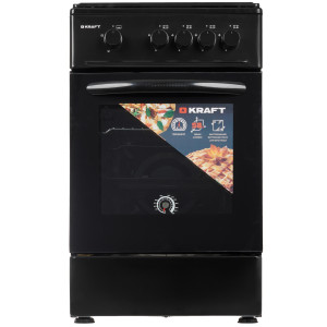 9130787 Газовая плита Kraft KF-FSK5301GBL черный