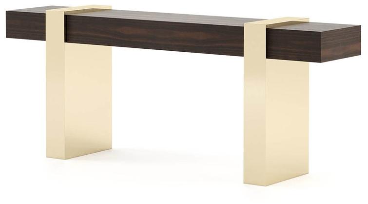 Laskasas Консоль из стали и дерева с ящиками sun-id-1394529 - Вид №3