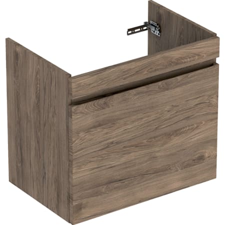 501.905.JK.1 Шкафчик для раковины Geberit Renova Plan, с одним выдвижным ящиком и одним внутренним выдвижным ящиком Geberit  - Вид №18