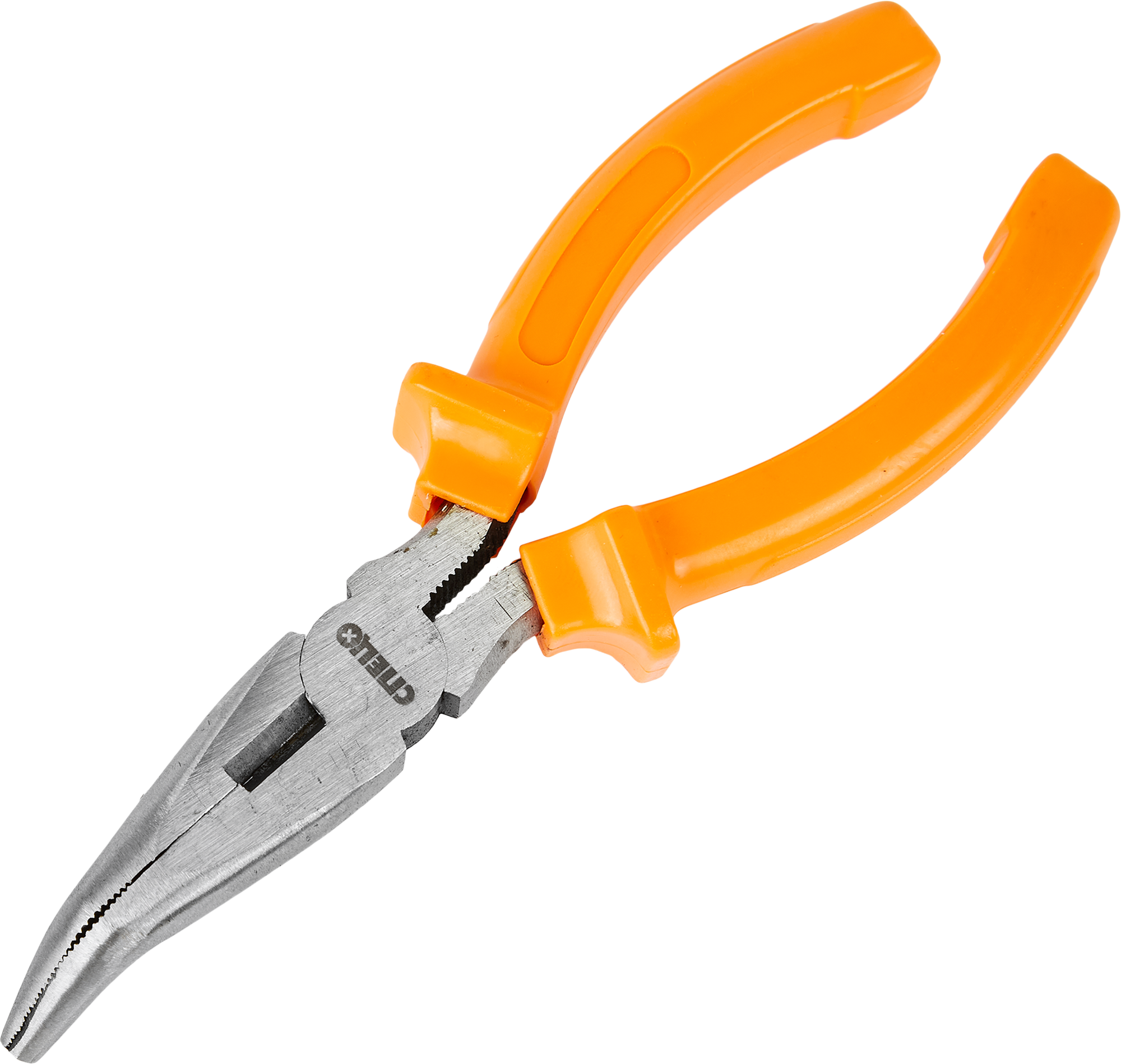 Плоскогубцы СПЕЦ с изогнутыми губками для точного монтажа 84556131