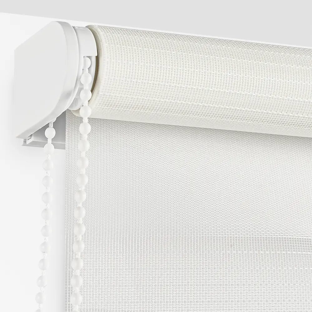 Штора рулонная день-ночь Мелоди 70x175 см белая MIAMOZA STLM-2057973 - Вид №3