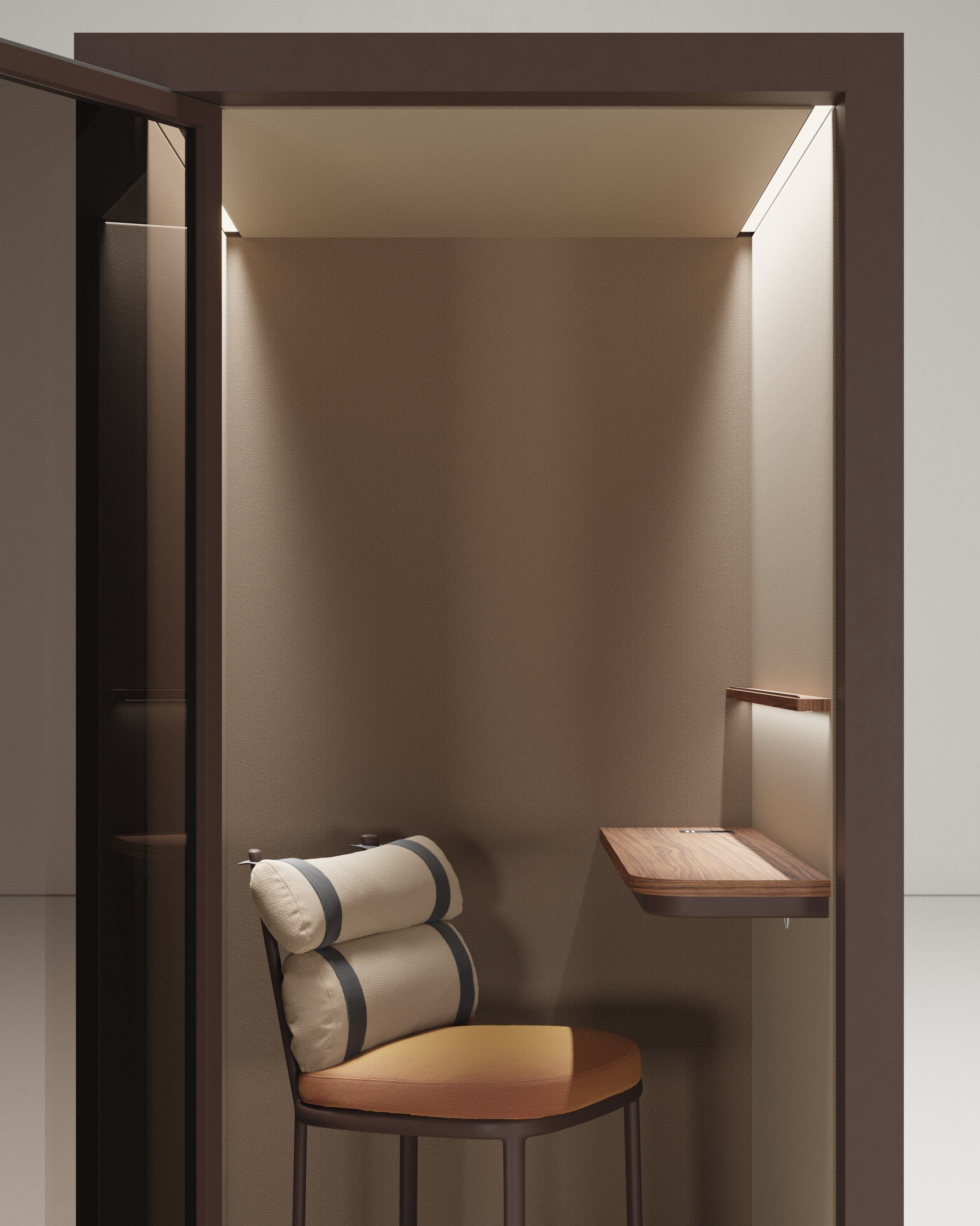 Одноместный акустическая офисная кабина Kettal Телефонная будка ARCH-00032133 - Вид №7