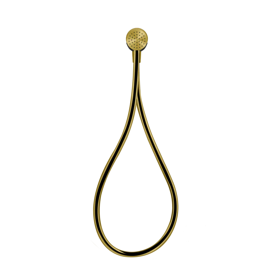 Душевой набор 63099 716 Gessi Inverso PVD С ЗОЛОТОЙ ЩЕТКОЙ 63099716