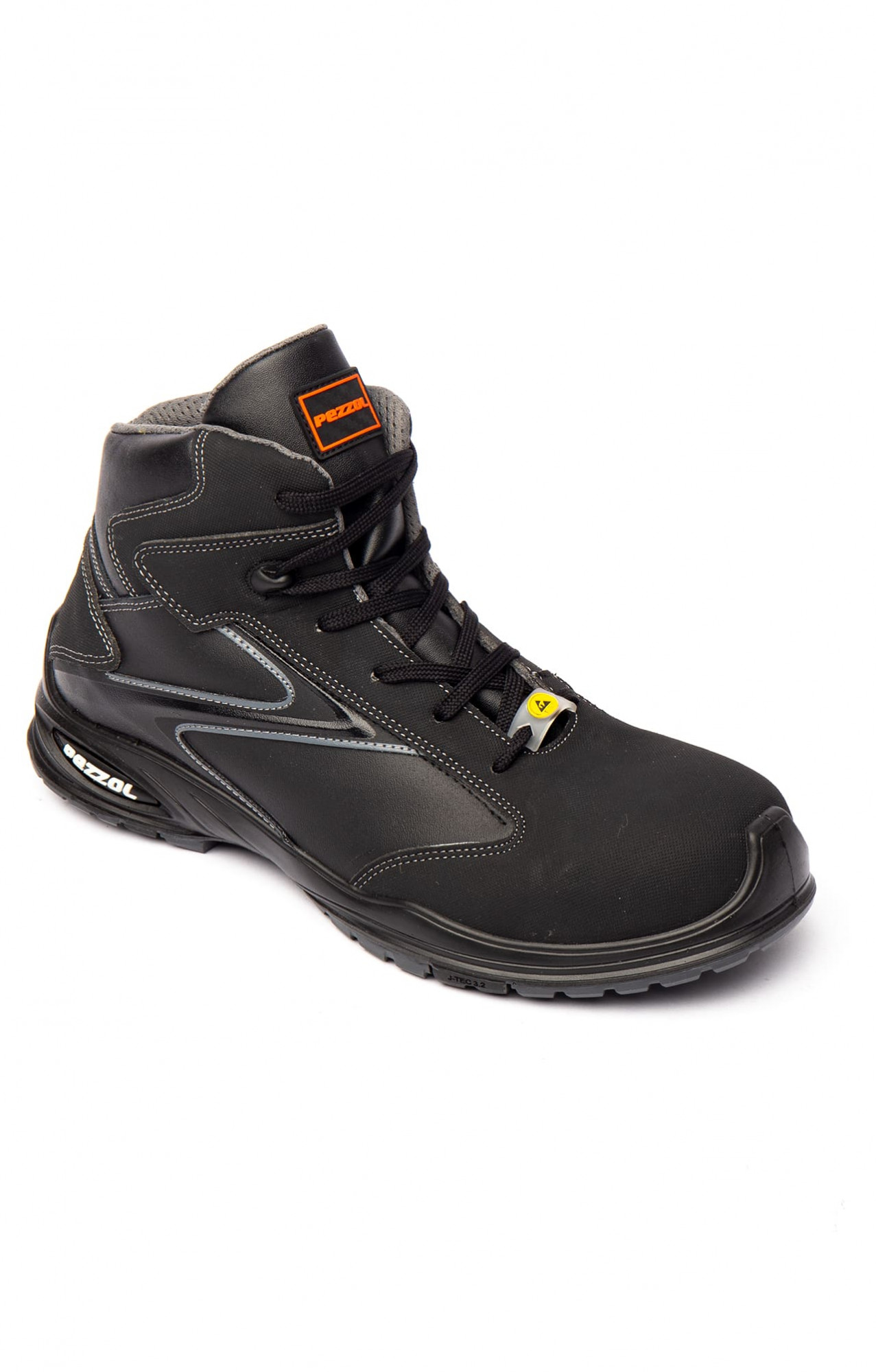 5031712 Ботинки ПЕЦЦОЛЬ ЛЕОПАРД c композитным подноском и проколозащитной прокладкой черные  Летняя обувь размер 36 Спецодежда 