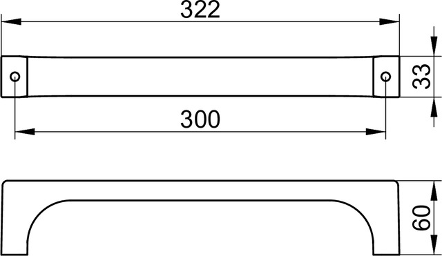 11107010000 Поручень KEUCO Edition 11 - Вид №3