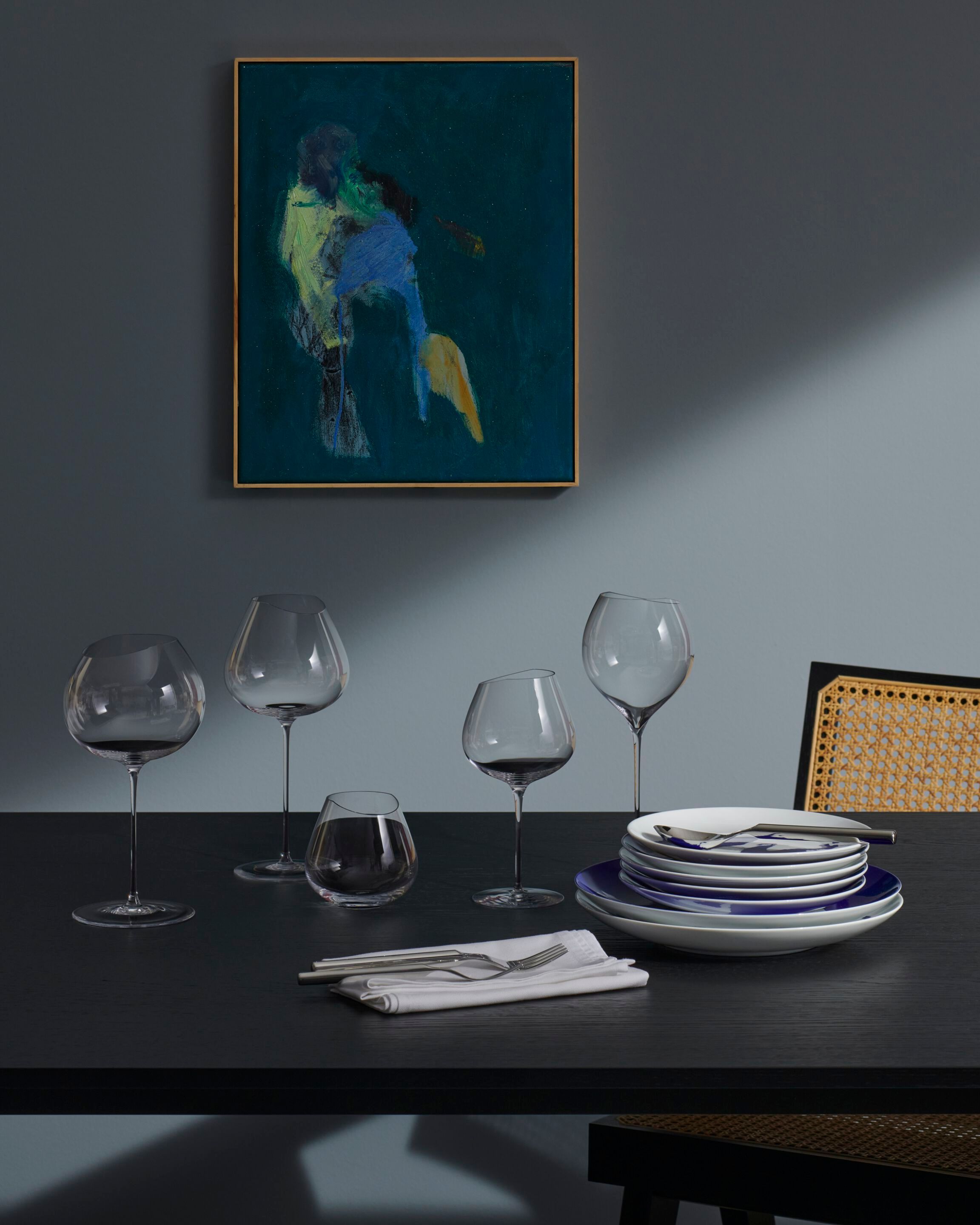 Бокал для вина из дутого стекла CASSINA H2D'O-V ARCH-00144870 - Вид №3