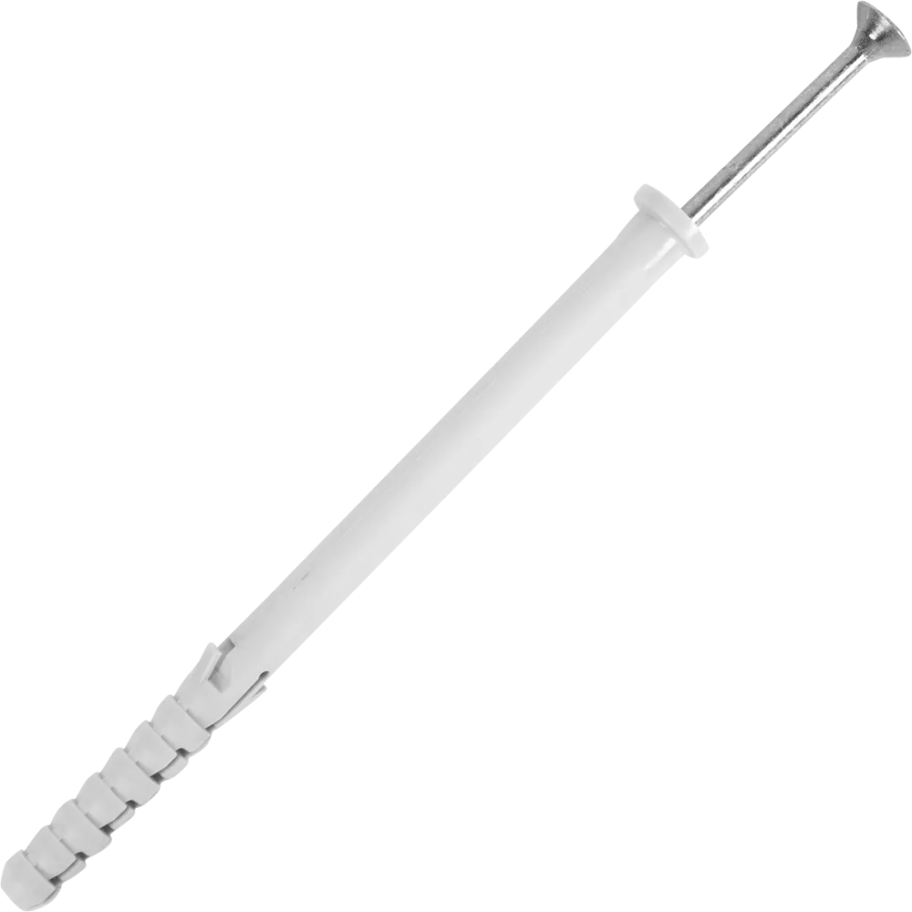 Дюбель распорный для полнотелых материалов Standers 8x120 мм нейлон цвет серый 8 шт STLM-2079617