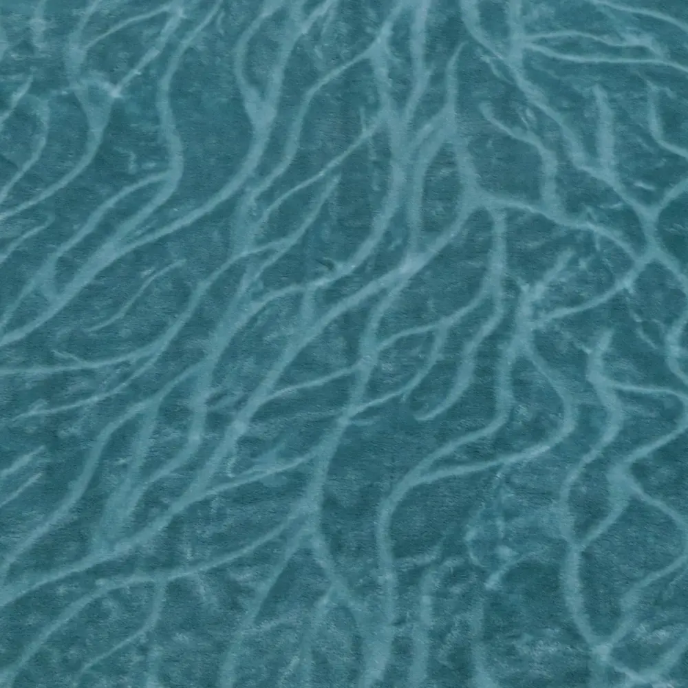 Плед «Maren» 180x200 см фланель цвет бирюзовый Santreyd STLM-2022937 - Вид №1