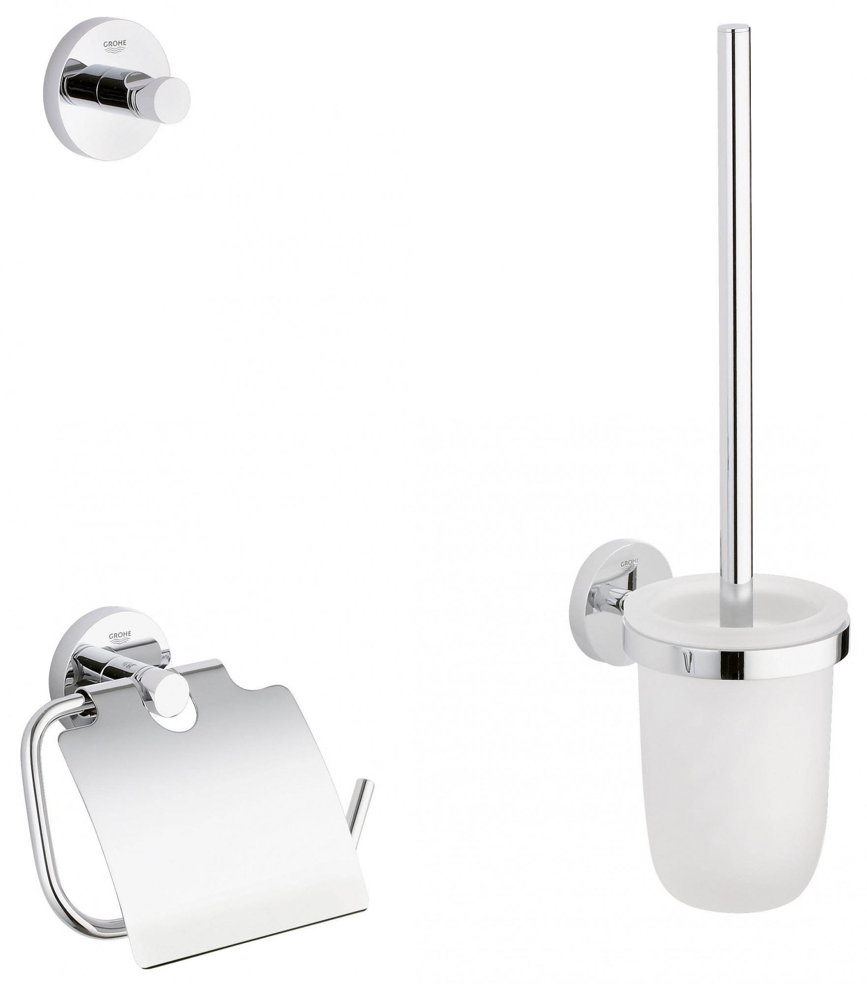 Набор аксессуаров GROHE Essentials, хром (40407001)
