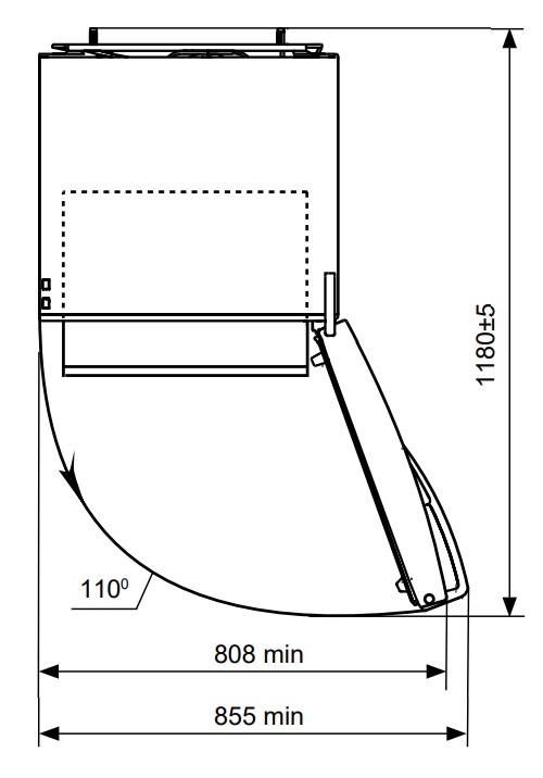 9066625 Холодильник с морозильником   ATLANT ХМ-4619-181 серебристый STDN-0031331 - Вид №12