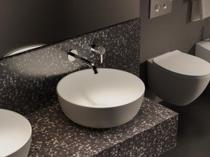 Круглый умывальник