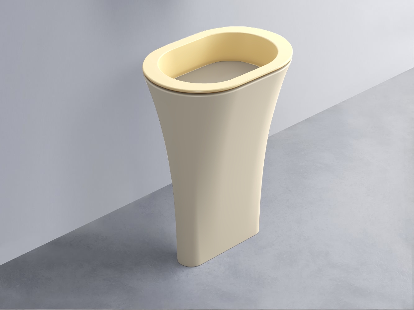 AMLA65-CN+AMPILO-AV+AMCOLO-LN Раковина Amedeo Ovale отдельностоящая cielo Enjoy + Amedeo Ceramica Cielo